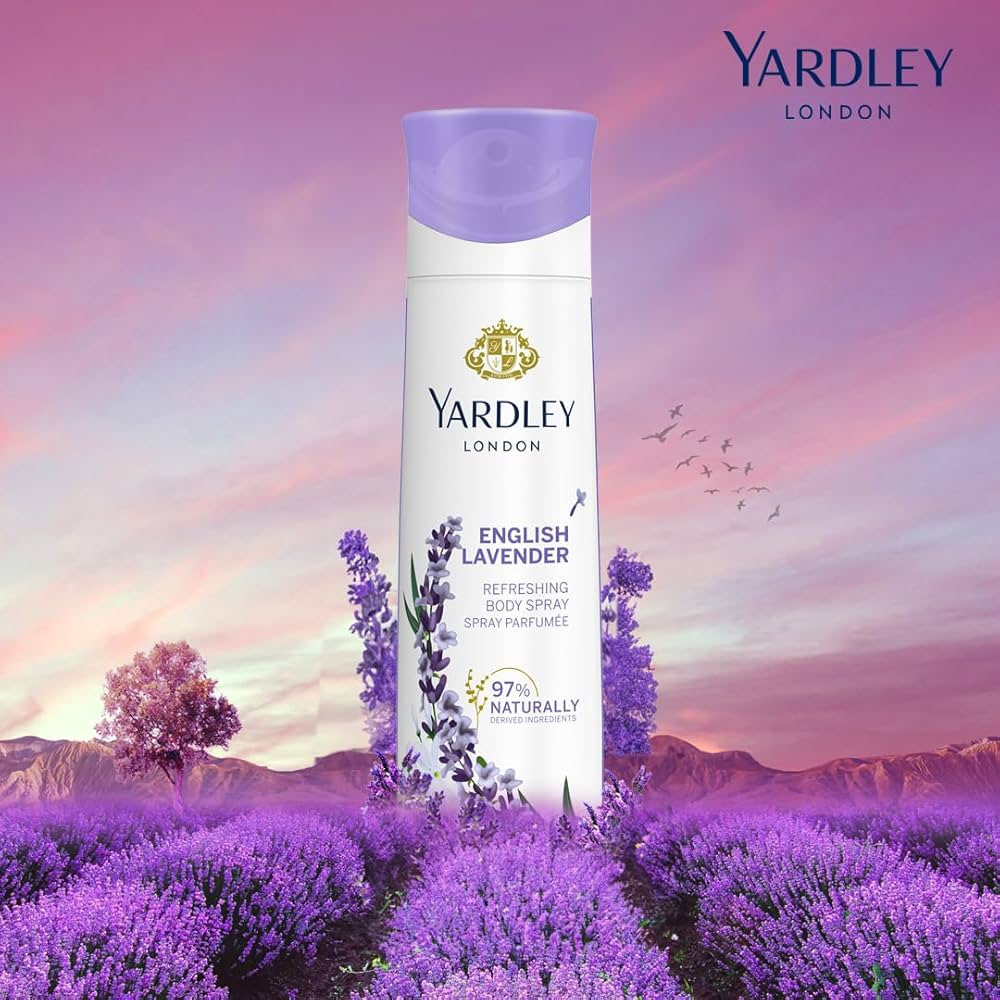 Yardley London English Lavender Body Spray (150ml)