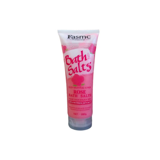 Fasmc Bath Salts With Rose Body Massage Scrub