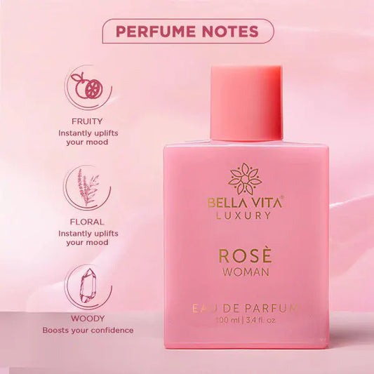 Bella Vita Rose Woman Perfume - Eau De Parfum (100ml)