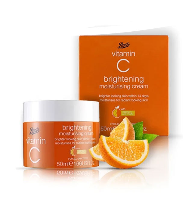 Boots Vitamin C Brightening Moisturising Cream (50ml)