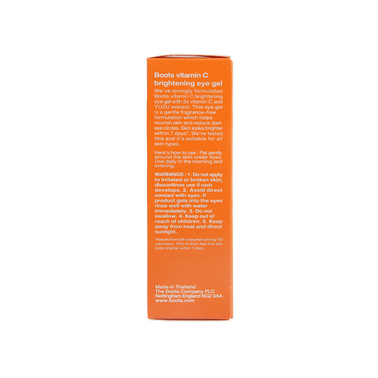 Boots Vitamin C Brightening Eye Gel (15ml)