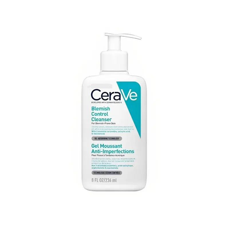 CeraVe Blemish Control Cleanser for Blemish-Prone Skin (236ml)