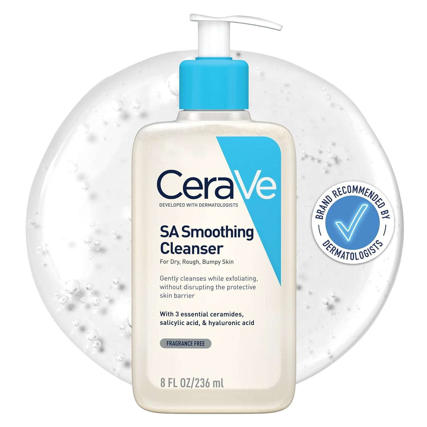 CeraVe SA Smoothing Cleanser (236ml)