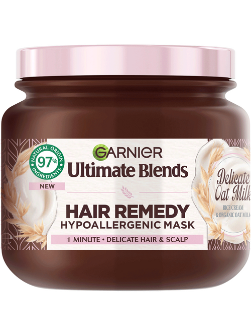 Delicate Oat Milk Hair Remedy Hypoallergenic Mask, for Delicate Hair & Scalp