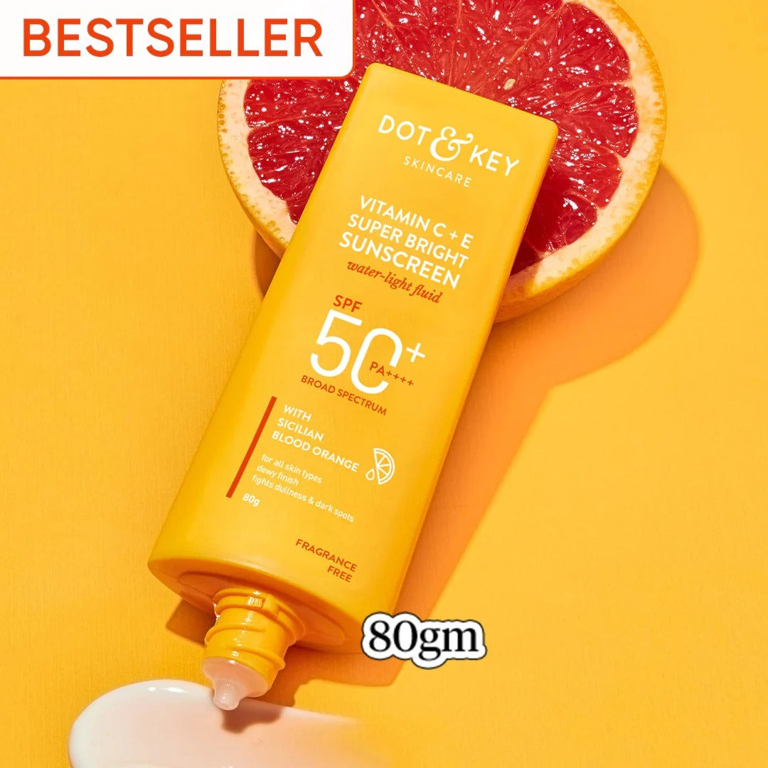 Dot & Key Vitamin C + E Sunscreen SPF 50+ PA++++ (80gm)