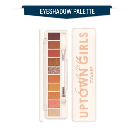 FA158 – Focallure UPTOWN GIRLS Eyeshadow Palette – 03 SUNFLOWER AT SUNSET