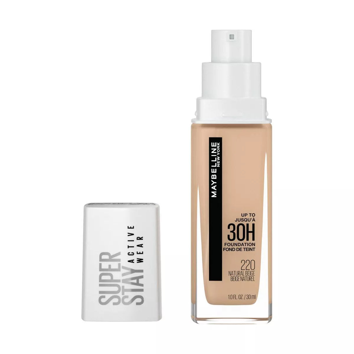 Maybelline Super Stay Full Coverage Liquid Foundation (220 Natural Beige)