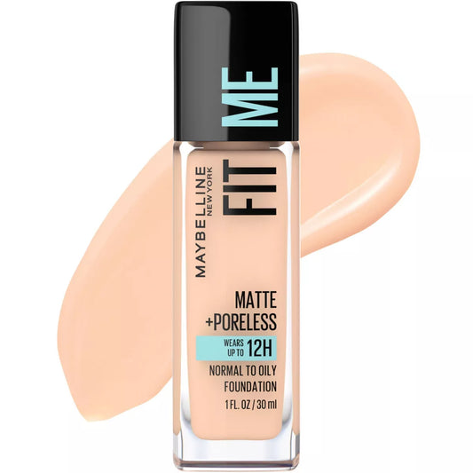 Maybelline Fit Me Matte + Poreless Oil Free Liquid Foundation (115 Ivory)