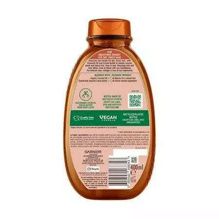 Garnier Ultimate Blends Coconut Oil & Cocoa Butter Shampoo (400ml)