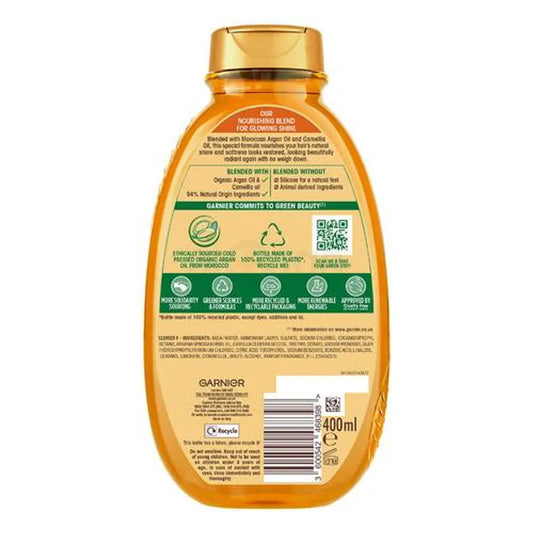 Garnier Ultimate Blends Argan Oil And Camellia Oil Shampoo (400ml)