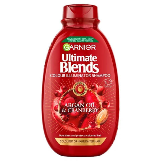 Garnier argan oil & cranberry shampoo (400ml)