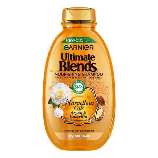 Garnier Ultimate Blends Argan Oil And Camellia Oil Shampoo (400ml)