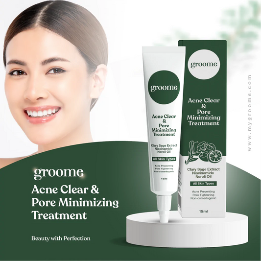 Groome Acne Clear & Pore Minimizing Treatment