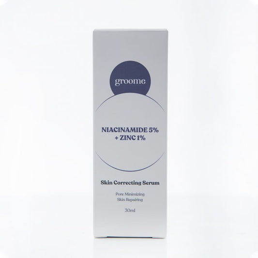 Groome Niacinamide 5% + Zinc 1% Skin Correcting Serum