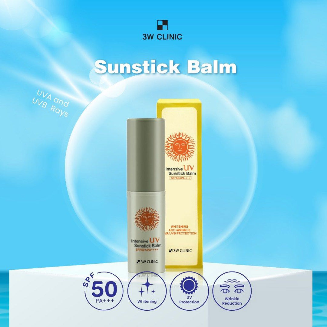 3W Clinic Intensive UV Sunstick Balm SPF50+ PA++++ (10gm)