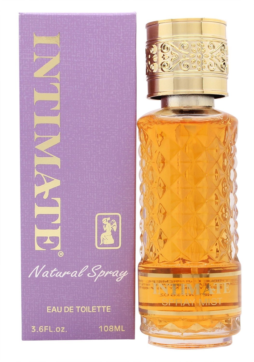 Intimate Eau De Toilettes Spray Purple, 3.6 Ounce (108ml)