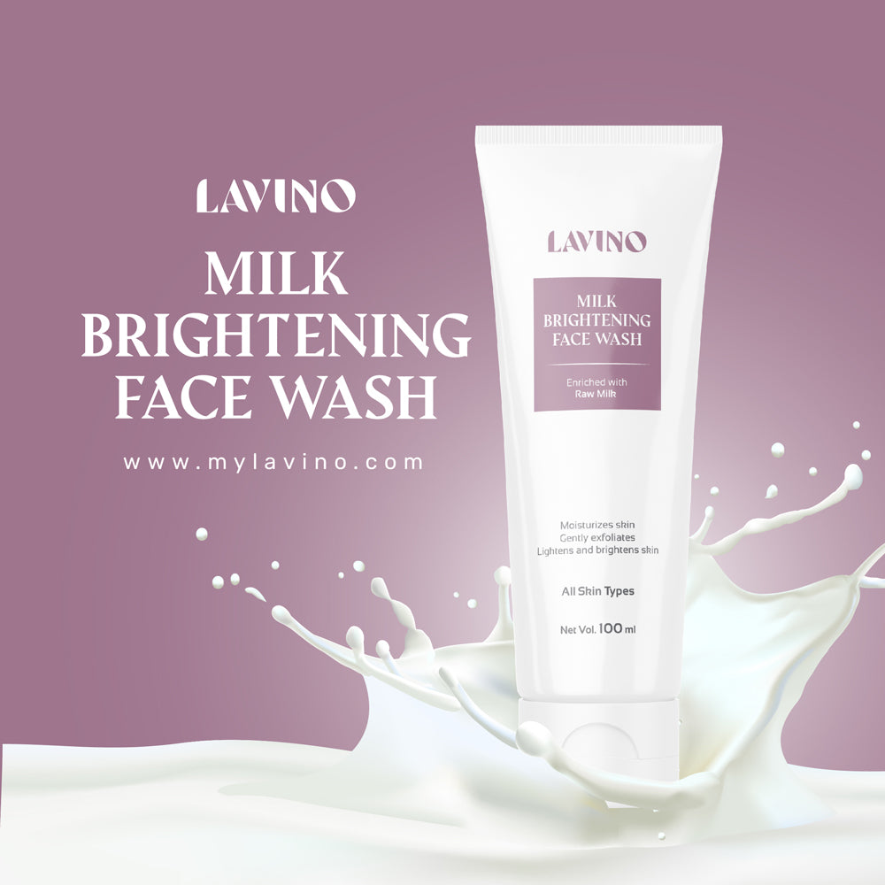 Lavino Milk Brightening Face Wash