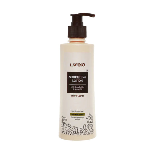 Lavino Nourishing Lotion With Shea Butter & Argan Oil