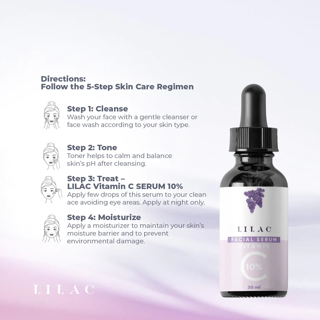 Lilac Vitamin C Serum 10%