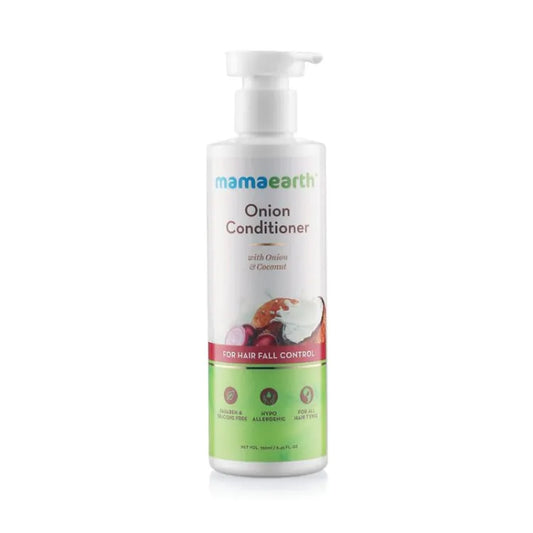 Mamaearth onion conditioner for hair growth & hair fall control with onion & coconut (250ml)