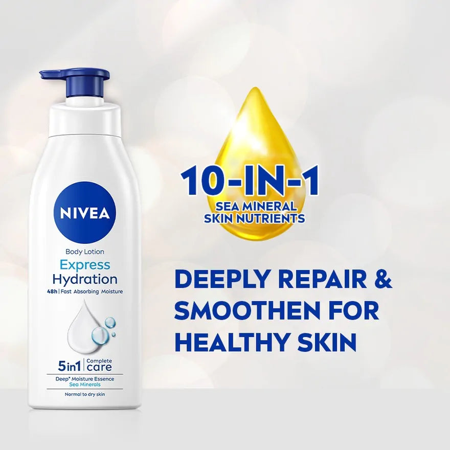 NIVEA Body Lotion Express Hydration (380ml)