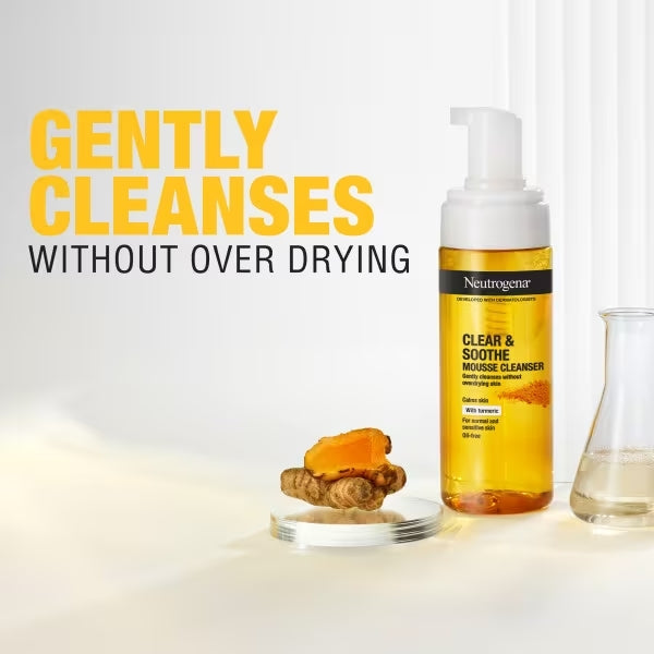Neutrogena Clear & Soothe Mousse Cleanser (150ml)