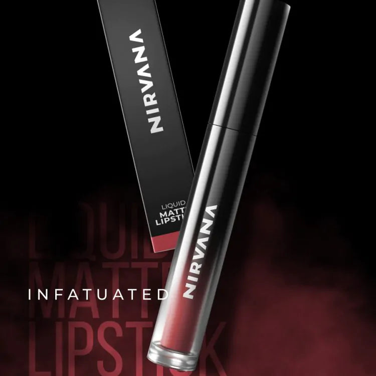 Nirvana Color Liquid Matte Lipstick – Infatuated L03 (5ml)