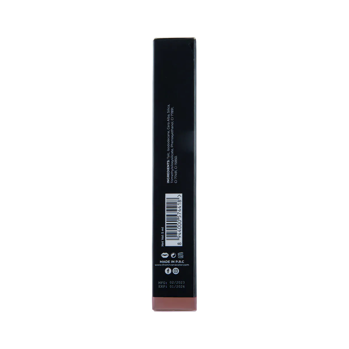 Nirvana Color Liquid Matte Lipstick – Sweet Sin L06 (5ml)