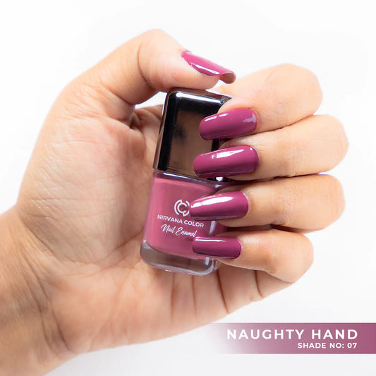 Nirvana Color Nail Enamel – Naughty Hand-07 (8ml)