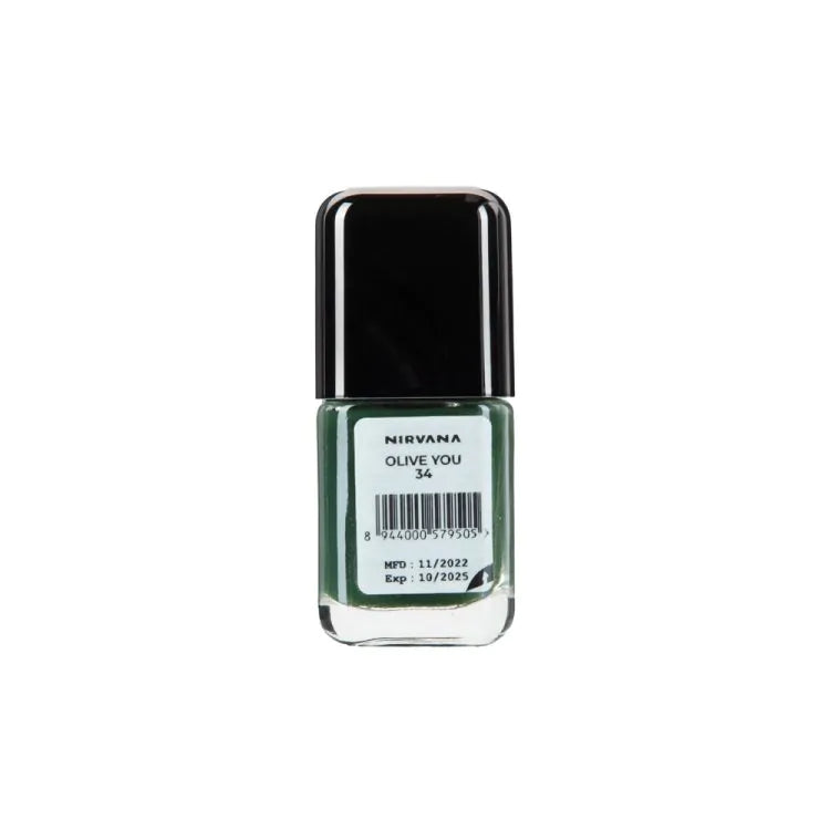 Nirvana Color Nail Enamel – Olive You – 34 (8ml)