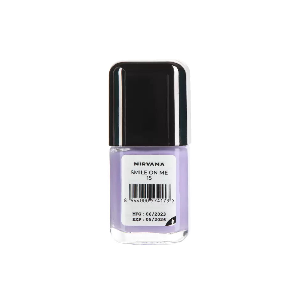 Nirvana Color Nail Enamel – Smile On Me -15 (8ml)