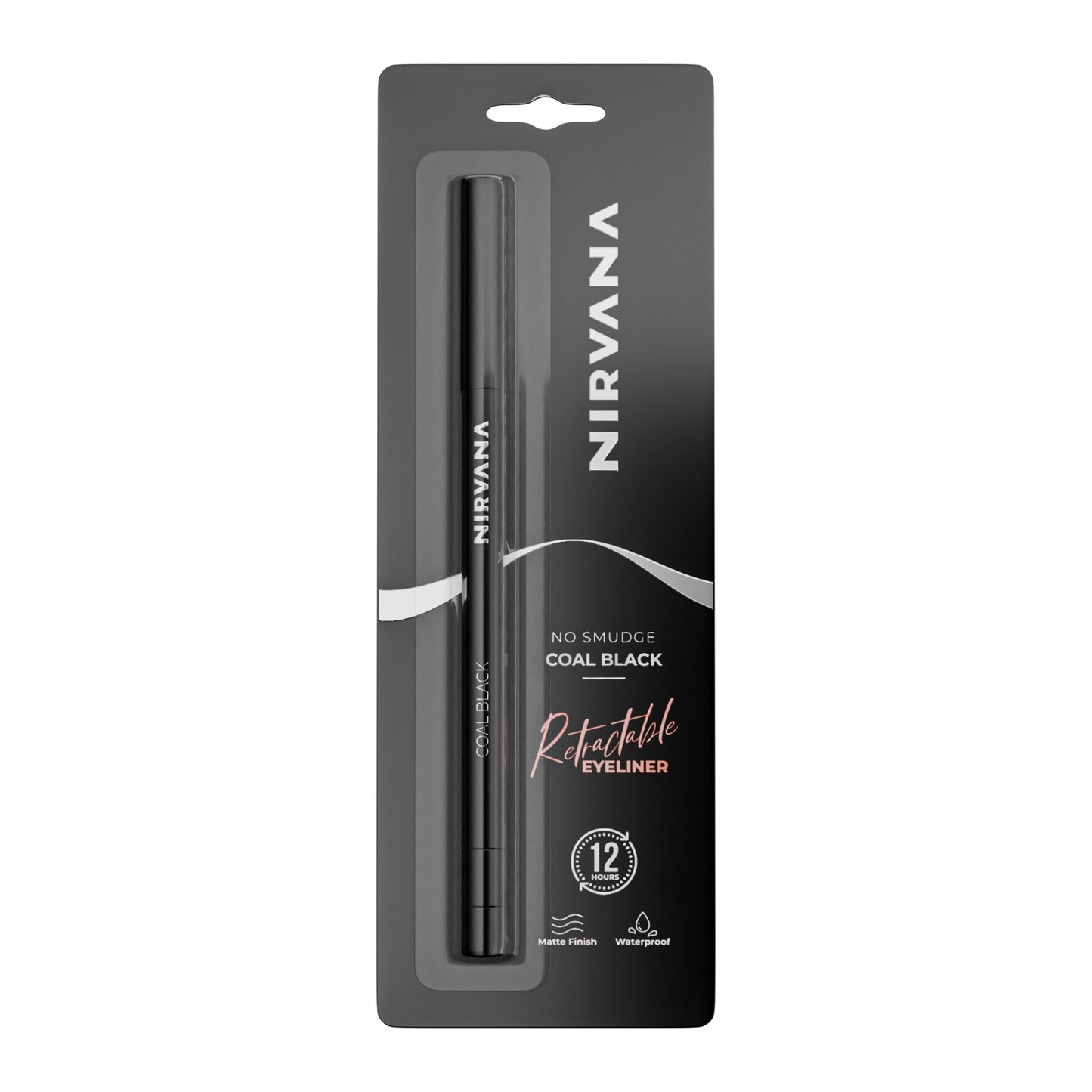 Nirvana Coal black waterproof Kajal