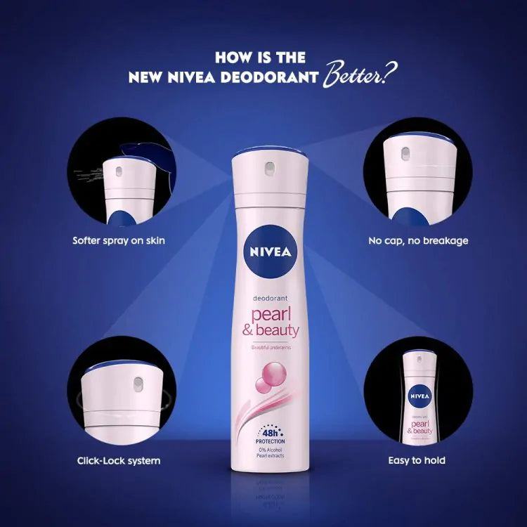 Nivea Anti-Perspirant Pearl & Beauty