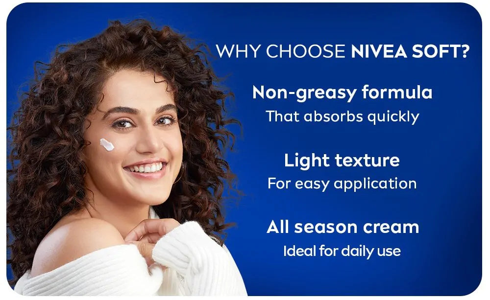 Nivea Soft Jar Moisturising Cream (50ml)