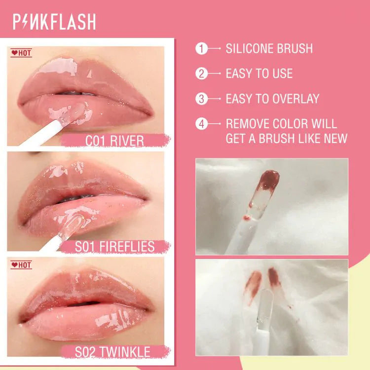 PINKFLASH Ever Glossy Moist Lip Gloss – S04 VERTIGO