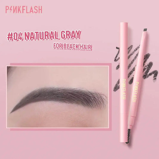 PINKFLASH Waterproof Auto Eyebrow Pencil – 04 Natural Gray