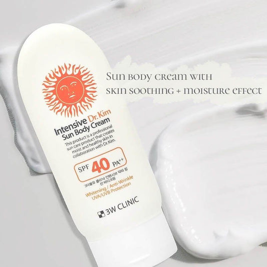 3W Clinic Intensive Dr Kim Sun Body Cream SPF40 PA++ (150g)