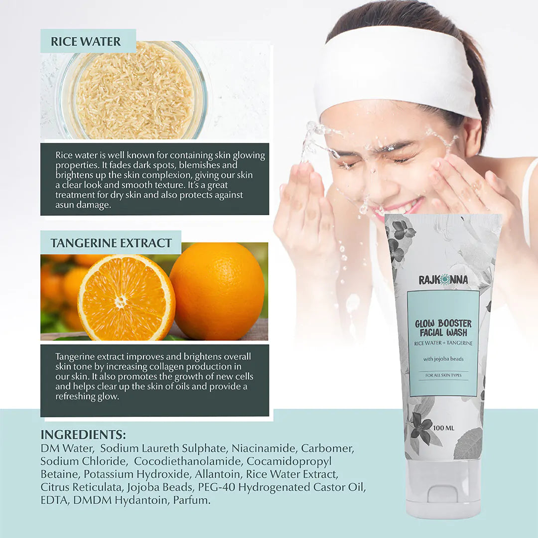 Rajkonna glow booster facewash