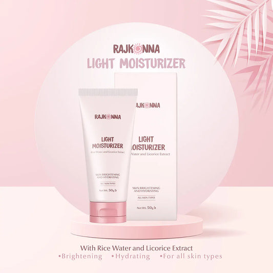 Rajkonna Light Moisturizer With Rice Water And Licorice Extract