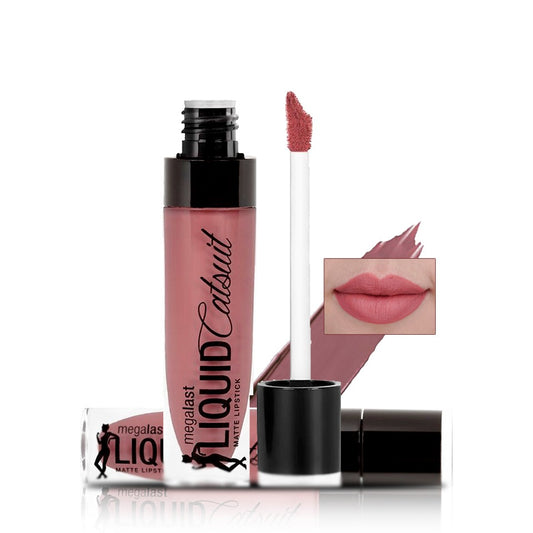 wet n wild MegaLast Liquid Catsuit Matte Lipstick - Rebel Rose