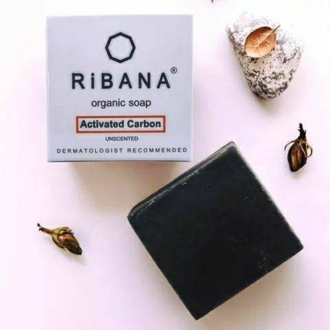 RiBANA Activated Carbon Soap (95gm)