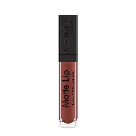 Swiss beauty Matte Liquid Lipstick-03 (Cafe)