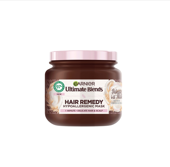 Garnier Ultimate Blends Delicate Oat Milk Hair Remedy Hypoallergenic Mask (340ml)