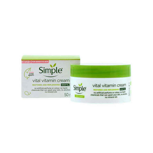 Simple Kind To Vital Vitamin night Cream (50ml)