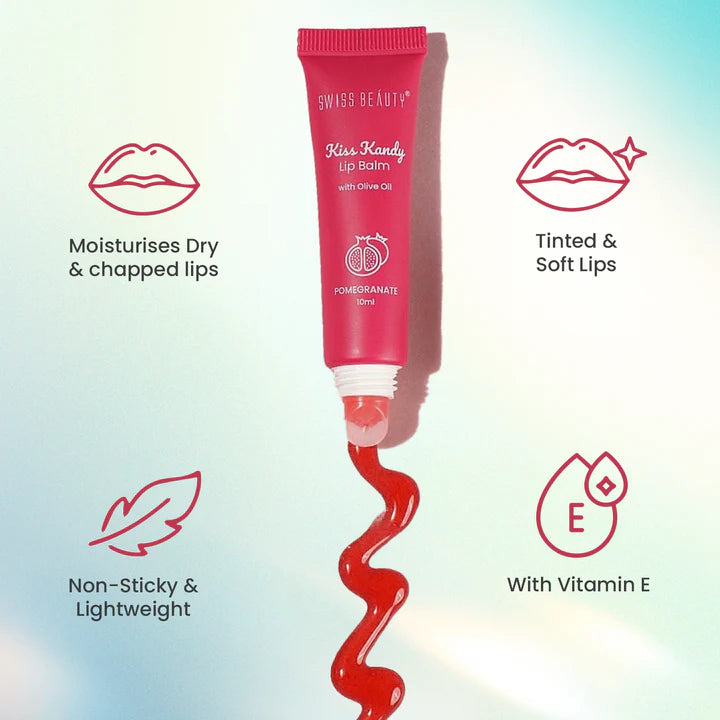 Swiss Beauty Kiss Beauty Lip Balm 03 (Cherry)