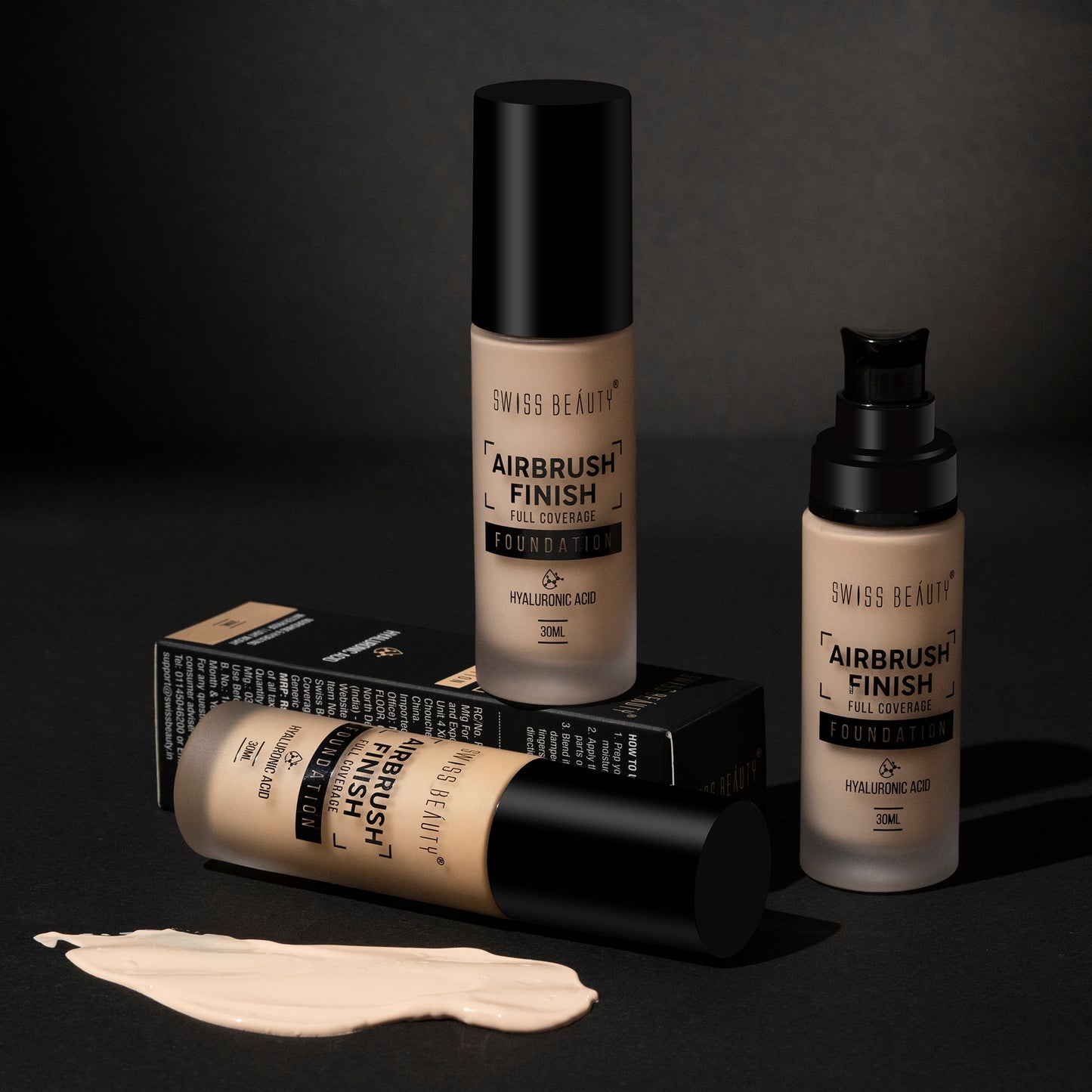 Swiss beauty Air Brush Foundation 04 (Golden Beige)