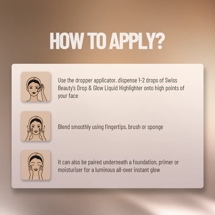 Swiss beauty Liquid Highlighter 01 ( light Pink)