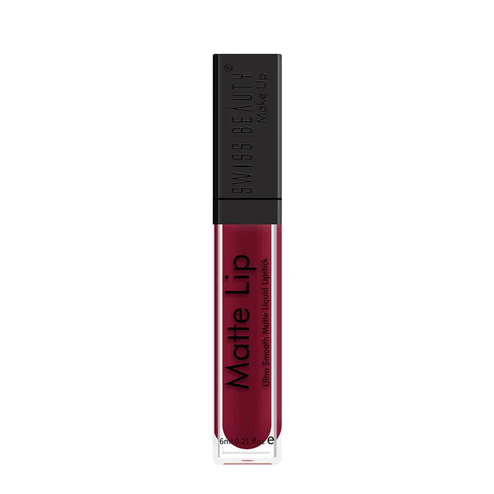 Swiss beauty Matte Liquid Lipstick-38 ((Manogany)