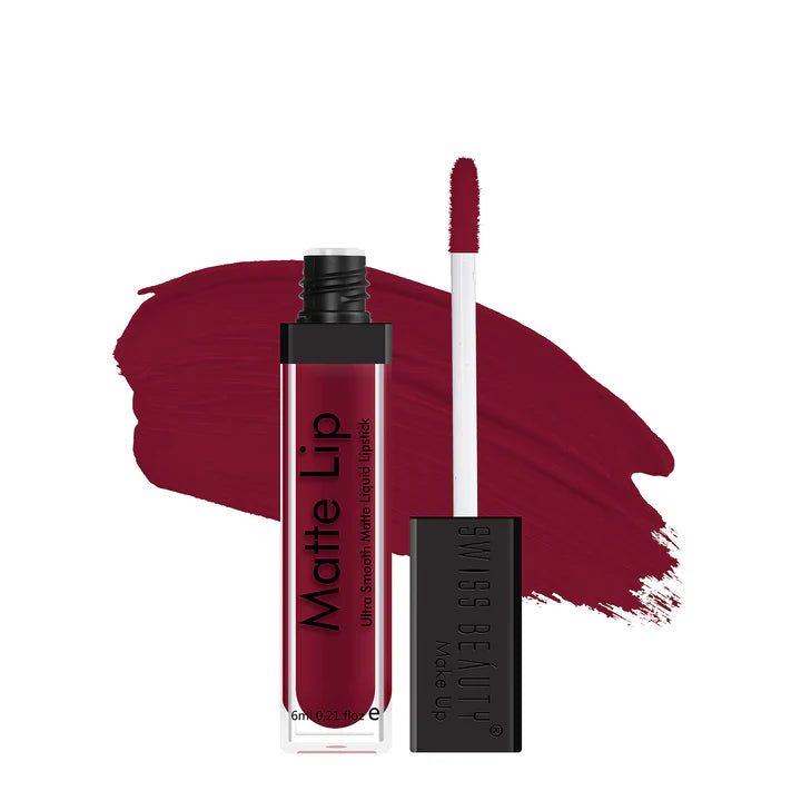 Swiss beauty Matte Liquid Lipstick-38 ((Manogany)