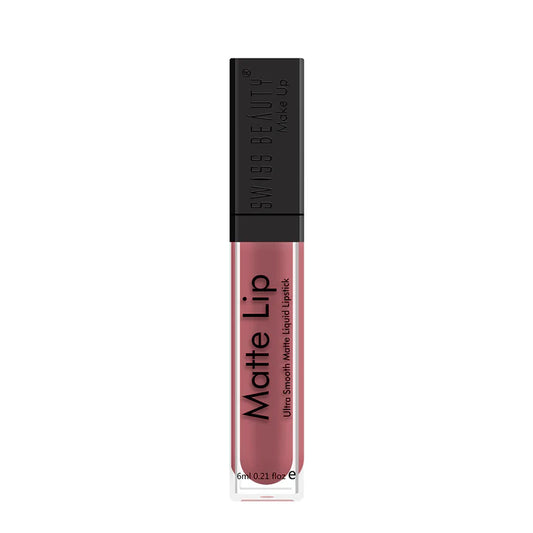 Swiss beauty Matte Liquid Lipstick 22 (Real Nude)